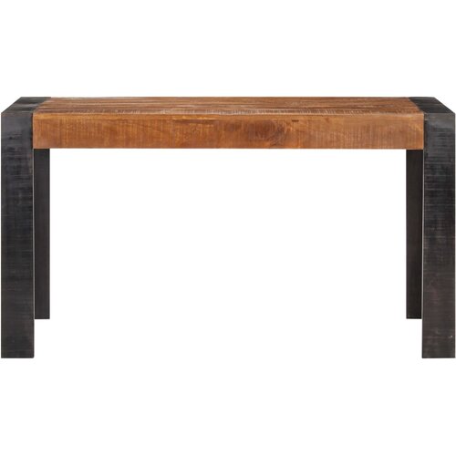  Blagovaonski stol 140x70x76 cm od masivnog grubog drva manga Slike