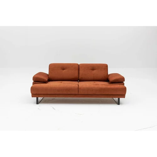 Balcab Home Narančasta sklopiva sofa 199 cm Mustang –