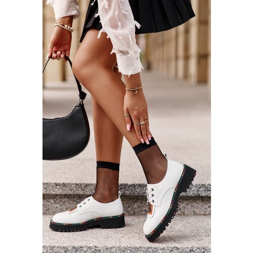 ARTIKER Leather Women's Lace-Up Shoes White Cijene