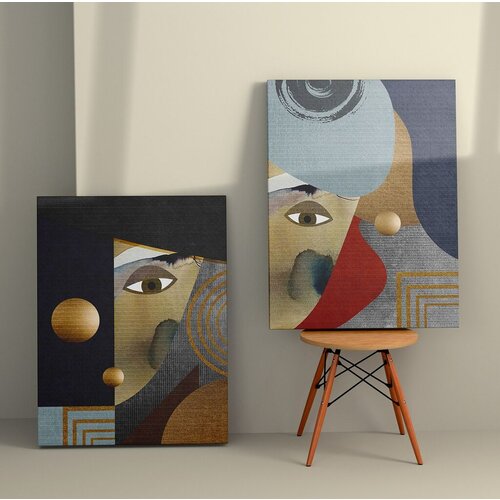 Wallity zidna dekoracija 2KNV4335, 50 x 70cm, 2 komada Cene