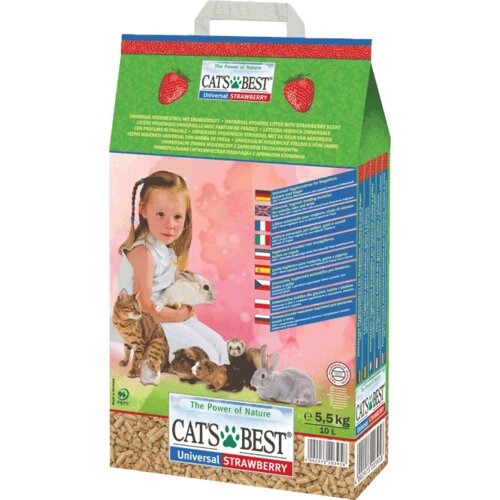 Cat's best Cats's Best Ekološki posip Univerzal Strawberry, 10l Cene