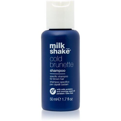 Milk Shake Cold Brunette &amp;scaron;ampon za nevtralizacijo rumenih tonov za rjave lase 50 ml Slike