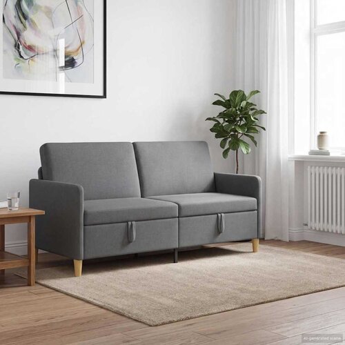SOFA s pohranom Tamnosiva 172 x 78 x 87 cm Poliester Slike