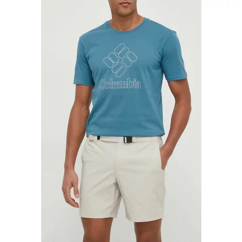 Columbia Kratke outdoor hlače Landroamer Ripstop boja: bež