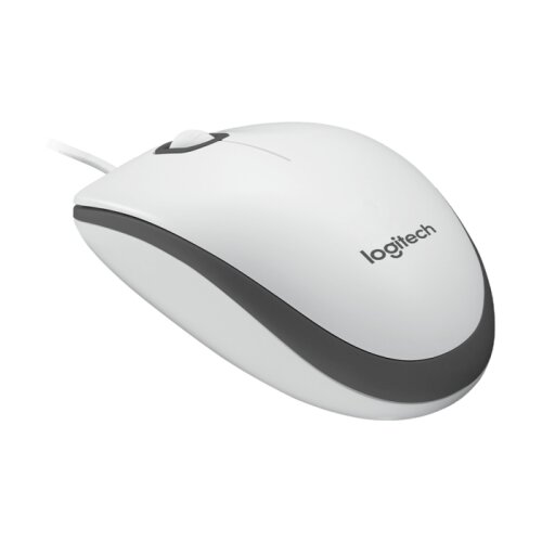 Logitech M100 optična mi&amp;scaron;ka, bela Slike