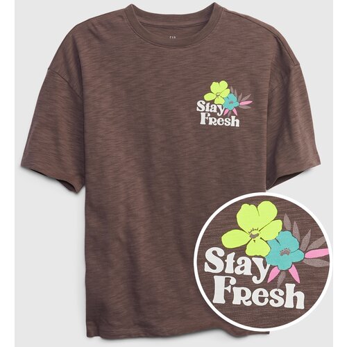 GAP Children&amp;#039;s T-shirt with print Stay Fresh - Boys Slike