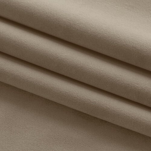  Curtain VILA color beige style classic 5 cm pole pocket with 3 cm fringe velvet 200x300 HOMEDE Slike