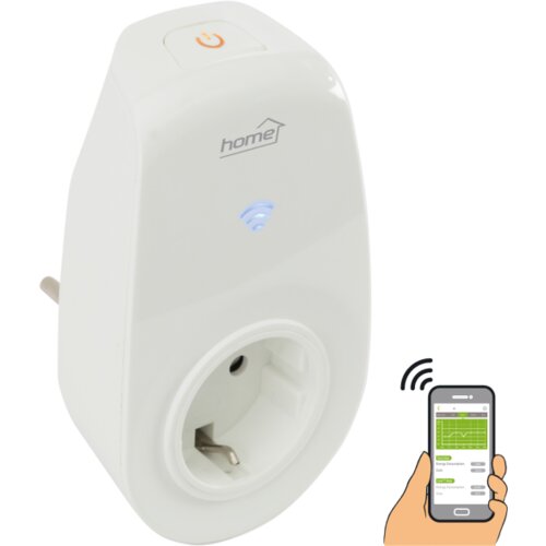Home Utičnica, Smart, WiFi, mjerenje potro&amp;scaron;nje energije &amp;ndash; NVS 1 PRO Slike