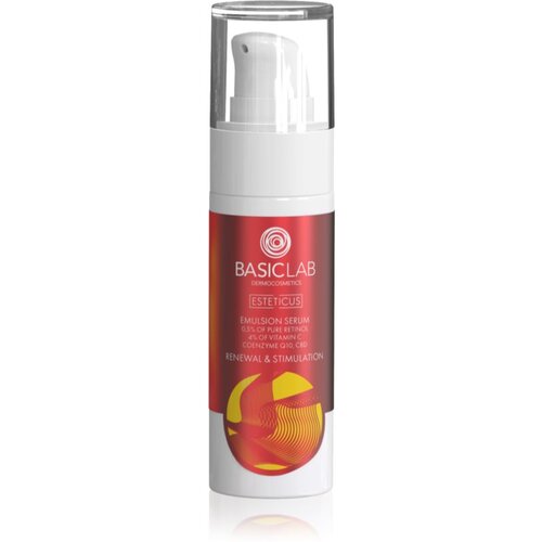 BasicLab Dermocosmetics Esteticus spodbujajoči serum za obnovo čvrstosti obraza 30 ml Cene