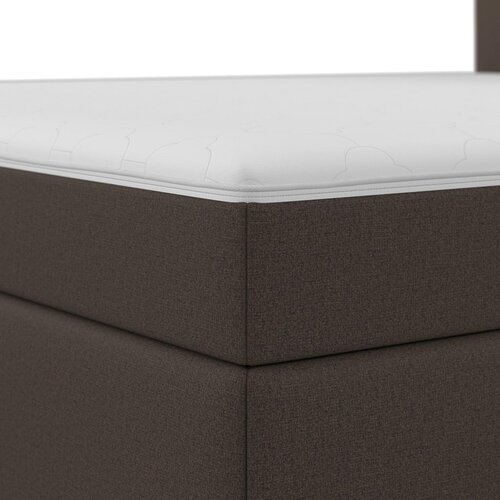 Bessagi Home Postelja Z Vzmetnico Marco, Rjava, 180x200 Slike