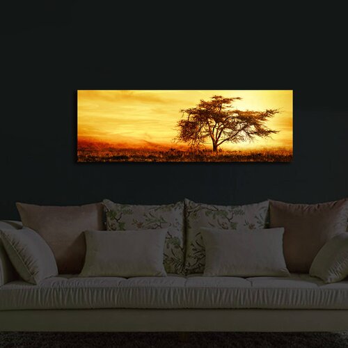 Opviq Slika na platnu sa LED osvetljenjem 30x90cm Cijene