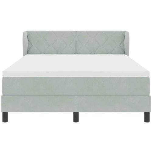  s opruga kutije Svjetlosiva 140 x 190 cm Bar&amp;scaron;un Slike
