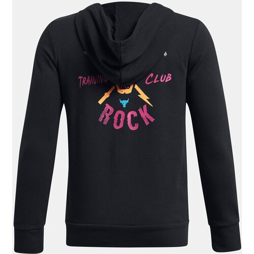 Under Armour Sweatshirt Pjt Rck Boys LS FZ HD Q2-BLK - Boys Cene