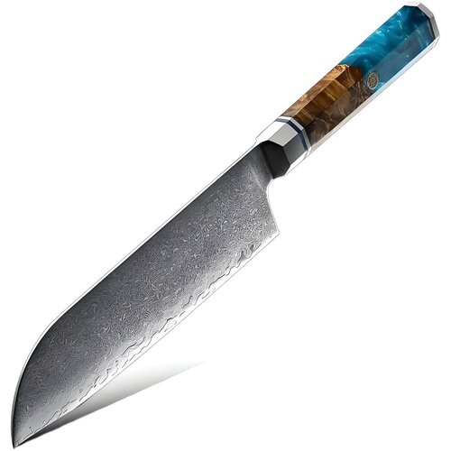  Damaskasti kuhinjski nož AO-20193 - Santoku KP20193 Cene