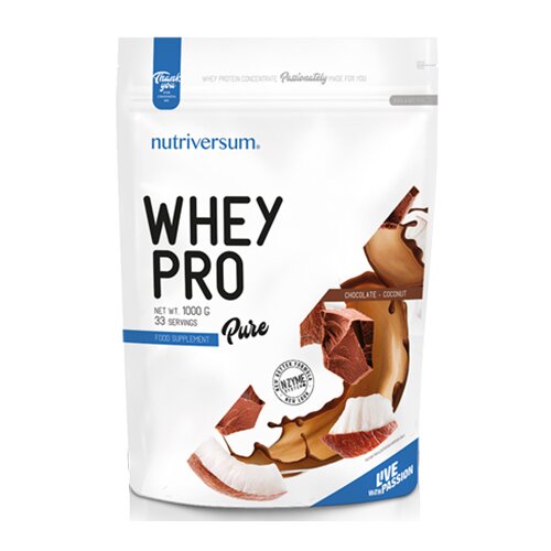 Purepro Whey protein, Čoko-kokos, 1000g Cene