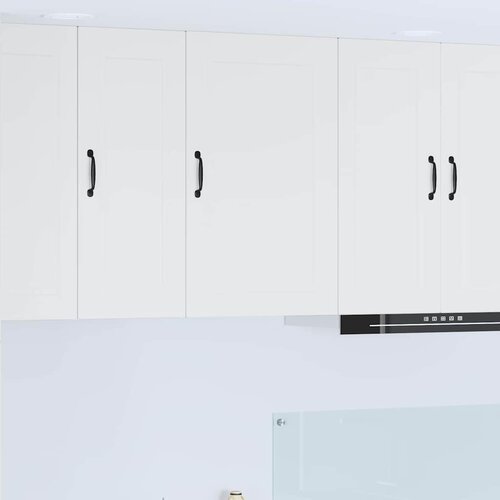 vidaXL Stenska kuhinjska omarica Bela 50 x 31 x 80 cm Konstruiran les Cene