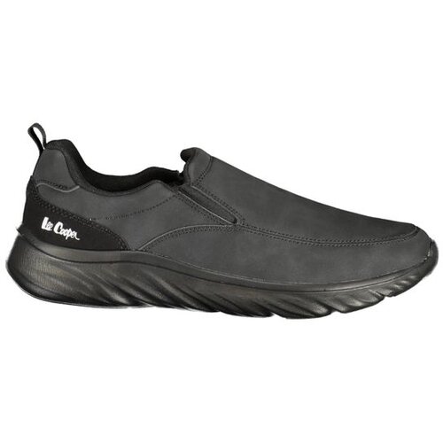Lee Cooper mu&amp;scaron;ke tenisice LCM625108 bez vezica crne Slike