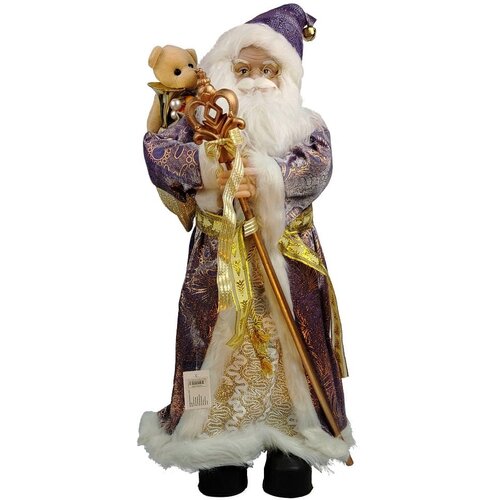 Ena novogodišnji deda mraz lila 60cm Cene