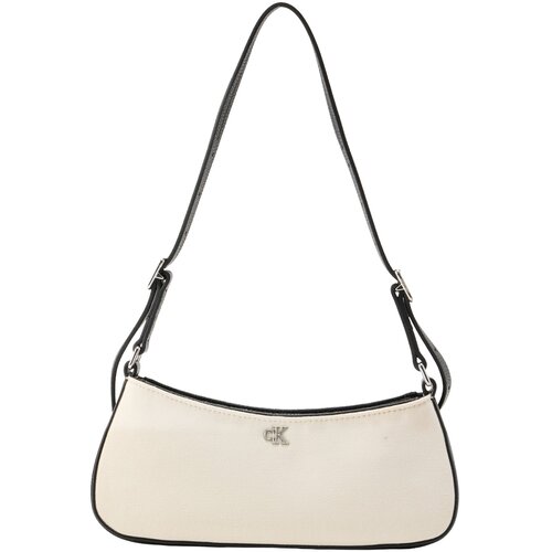 Calvin Klein Torba za čez ramo črna / bela Cene