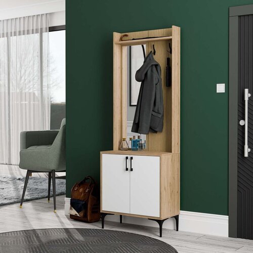 Hanah home čiviluk royal 5022 oakwhite hall stand Slike