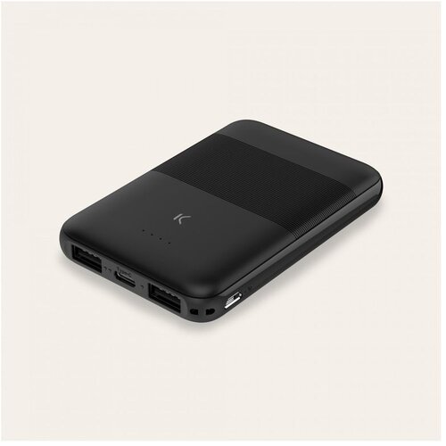 Ksix mini prijenosna baterija za punjenje 5000 mAh, micro USB kabel, crna Cijene