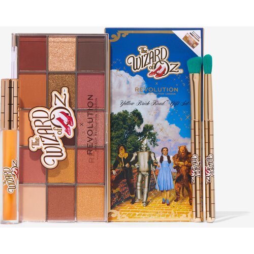 Makeup Revolution Set za šminkanje, Wizard of Oz Yellow Brick Road, 4 proizvoda Slike
