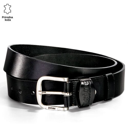 PRINC LEATHER Muški kaiš 201, Kožni, Crni Cene