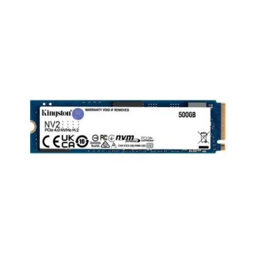 Kingston SSD NV2-500GB-M.2 2280 PCle 4.0x4 NVMe Cene