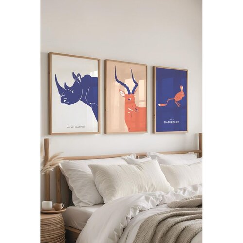 WALLXPERT Č-300487 - 5070 Vi&scaron;enamenski dekorativni set slika (3 komada) Cene