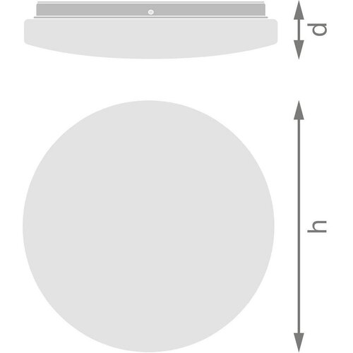 Ledvance led plafonjera sa senzorom zvuka 24W cw 6500K IP44 Cene