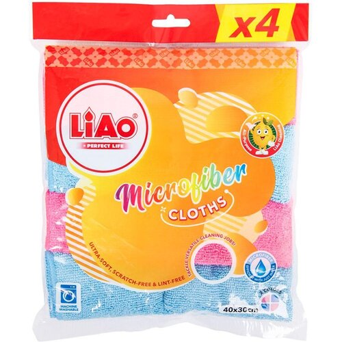 LIAO Mikrofiber Krpe za Či&amp;scaron;ćenje 4/1 G130063 &amp;ndash; Mikrofiber Krpa za Brisanje Automobila i Doma Slike