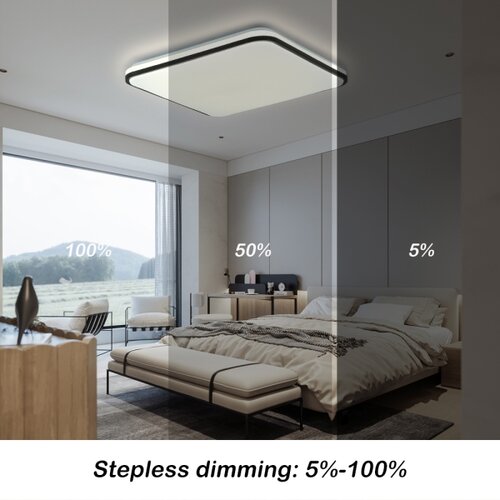  Brilagi - LED prigu&amp;scaron;iva stropno svetlo SMART LED/36W/230V 53x53 cm Wi-Fi Tuya + daljinski upravljač Slike