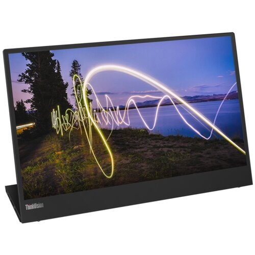 Lenovo ThinkVision M15 computer monitor 39.6 cm (15.6") 1920 x 1080 pixels Full HD LED Black (62CAUAT1WL) Cene