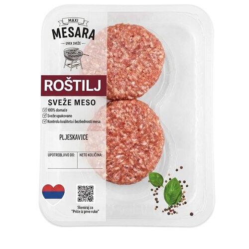 ZEMLJOR. ZADRUGA TRLIC Pljeskavica 250g Cene