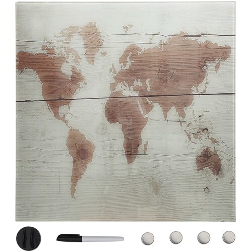 VidaXL Stenska magnetna tabla iz stekla 60x60 cm Slike