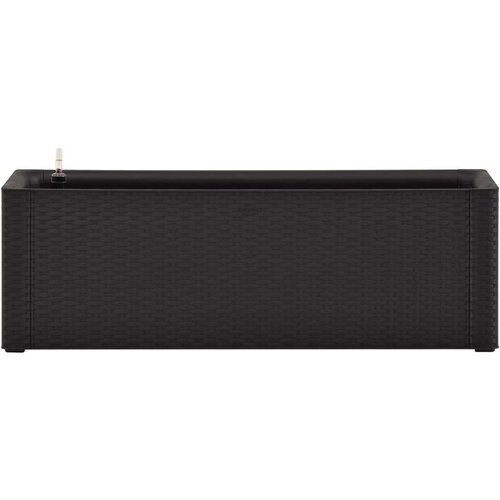 vidaXL Povi&scaron;ena vrtna gredica samozalijevanje antracit 100x43x33 cm Cijene