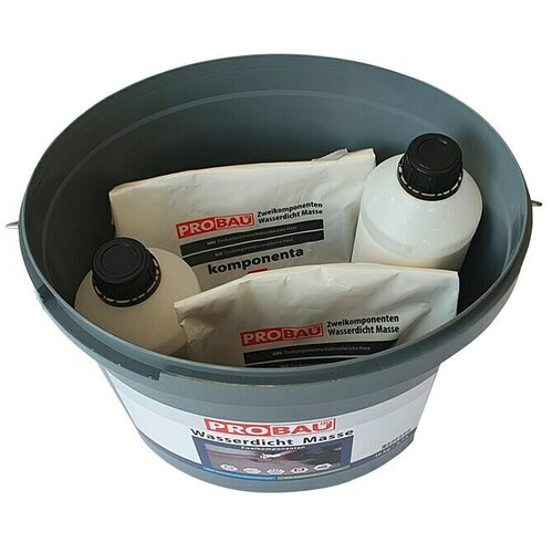 PROBAU Hidroizolacijska masa Probau (10 kg + 2,7 l, dvokomponentna) Slike