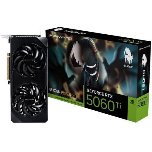Gainward Ghost GeForce RTX 5060 Ti 8GB OC GDDR7 grafična kartica Slike