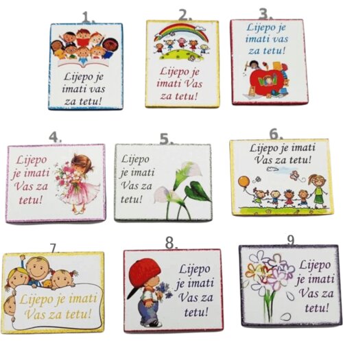  Lijepo je imati Vas za tetu! Š12433 Magnet Cene