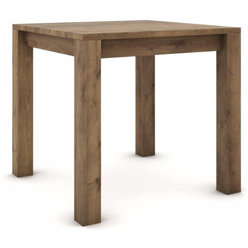  Hrastov stol 80 x 80 cm, grafit Slike