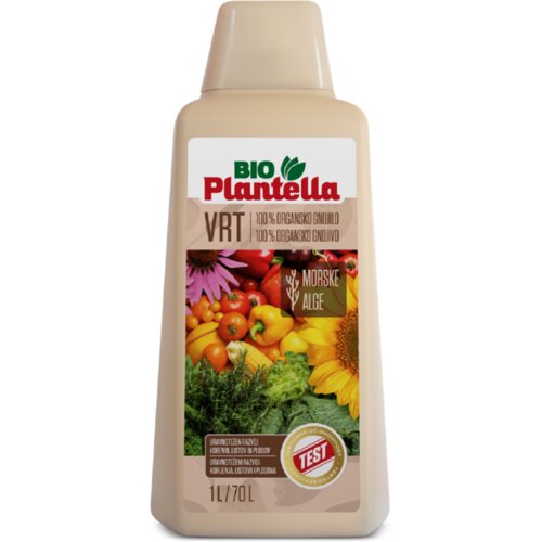 Bio plantella tekoče organsko gnojilo z algami bio plantella vrt (1 l) Cene