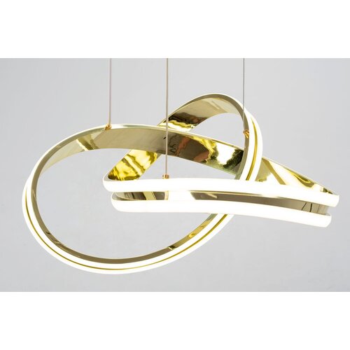 Toolight moderna led stropna svjetiljka + pilot App818-CP zlato Slike