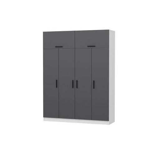 Hanah home kale - 5146 anthracite wardrobe Slike