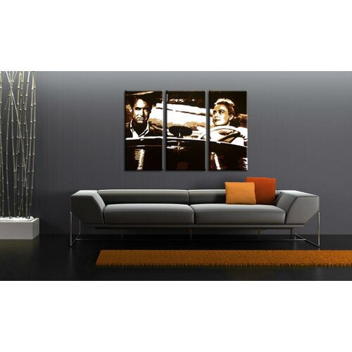  Ročno izdelana slika POP Art James Bond 3-delna (POP ART) Slike