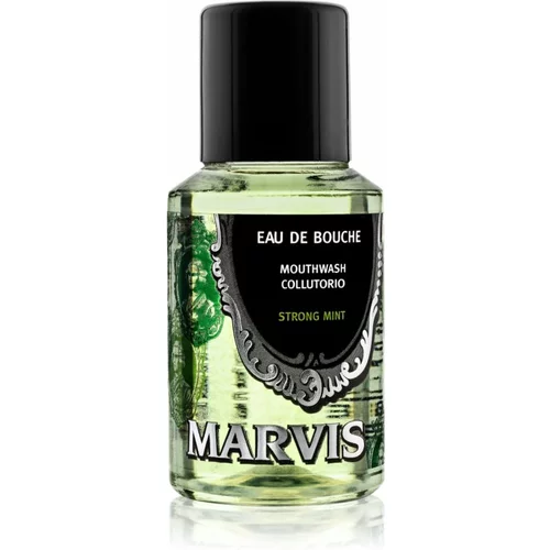 Marvis Strong Mint ustna voda za dolgotrajen svež dah 30 ml
