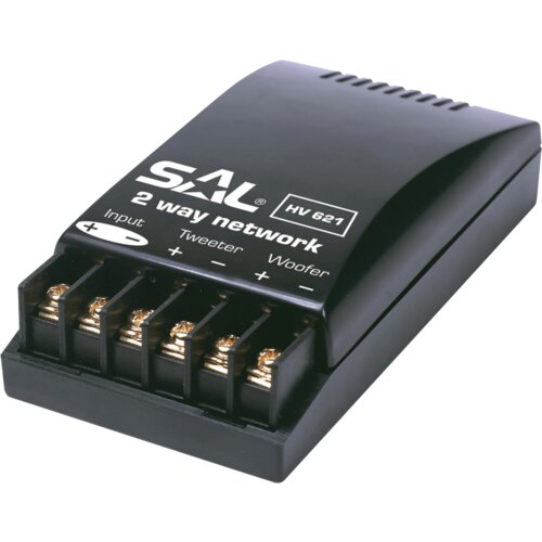 Sal Skretnica za zvučnike, 2 kanala, 200W, 4 Ohm - HV 621, Crna Cijene