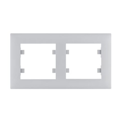 HAGER Okvir 2-struki horizontalni WL5722 sivi | Eponuda.ba