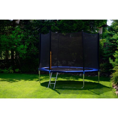  Vrtni trampolin BLUE FUN FIT 312 cm s ljestvama - plavi Slike