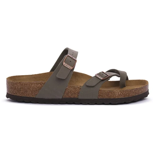 Birkenstock Natikači MAYARI STONE CALZ N Bež