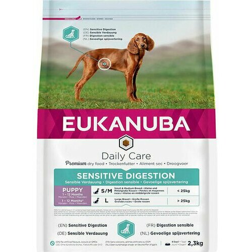 Eukanuba daily care puppy sensitive digestion 12kg Slike